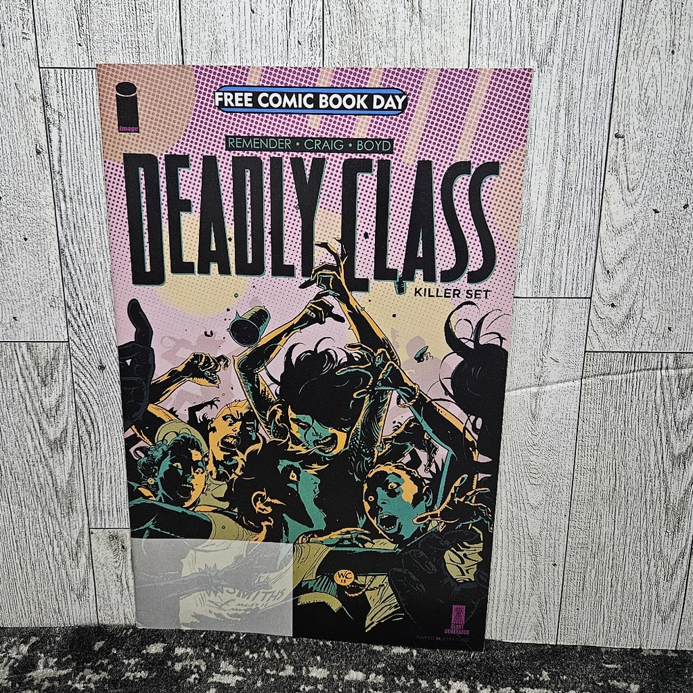 Free Comic Book Day FCBD 2019 Comic Book Deadly Class Killer Set 2019